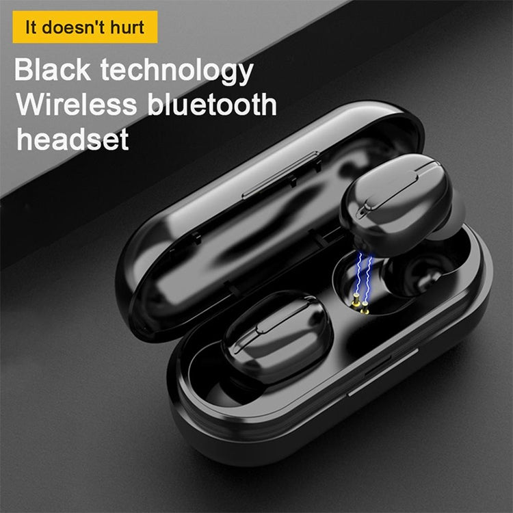 L13 IPX6 Waterproof Bluetooth 5.0 Wireless Stereo Bluetooth Earphone with Magnetic Charging Box, Supports Binaural Call & Voice Assistant (White) - Bluetooth Earphone by PMC Jewellery | Online Shopping South Africa | PMC Jewellery