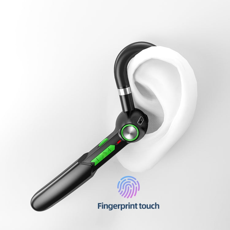 ME-100 TWS Business Rotating Universal True Stereo 5.0 Version Hanging Ear In-Ear Bluetooth Headset(Red + Black) - Bluetooth Earphone by PMC TechLife | Online Shopping South Africa | PMC TechLife