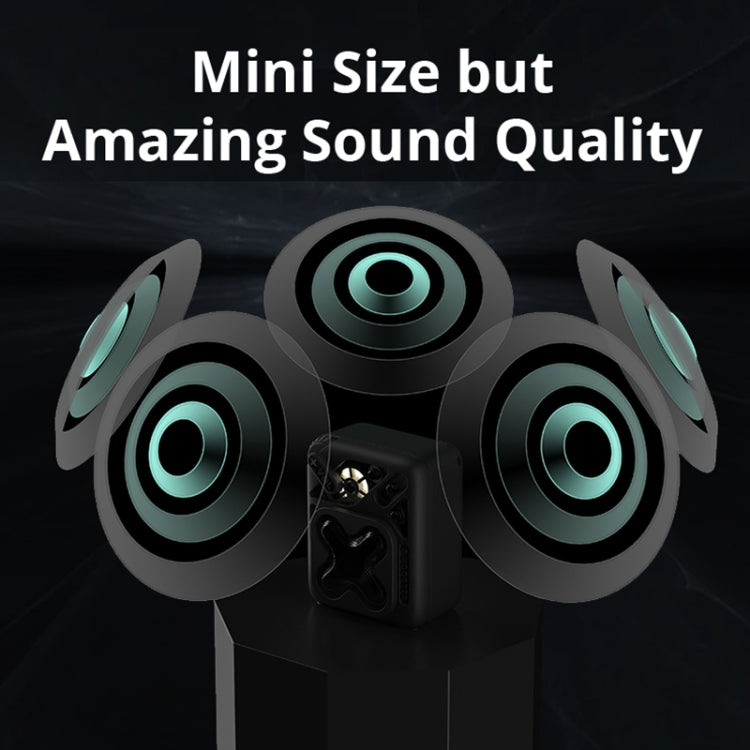 D MOOSTER D16 Portable HiFi Bluetooth 5.3 Speaker, Support TF Card (White) - free shipping - PMC TechLife - Order now!