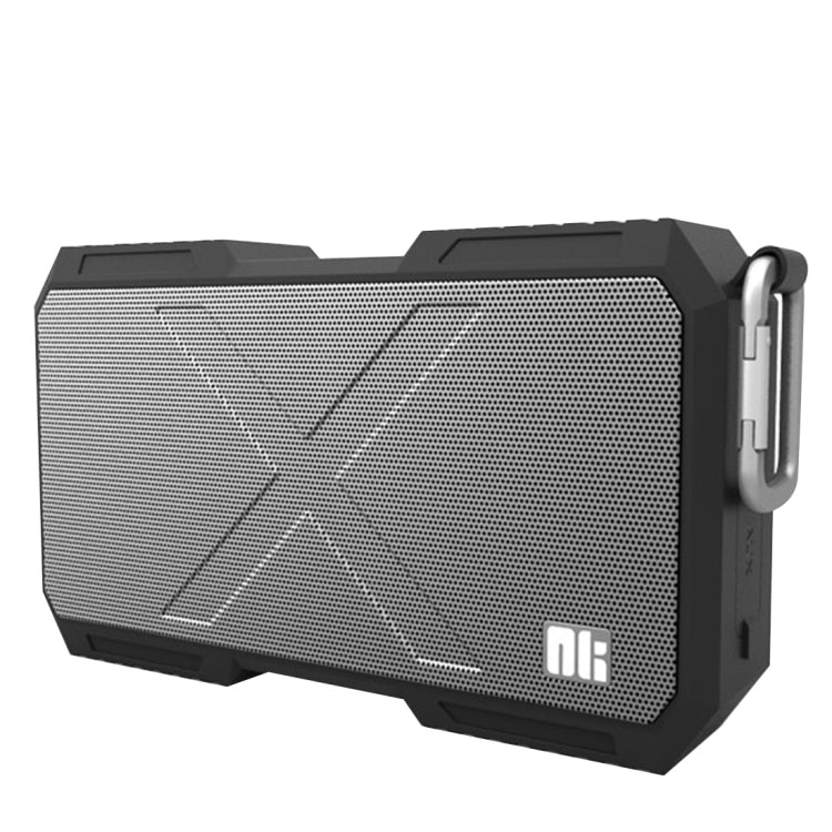 NILLKIN X-Man Portable Outdoor Sports Waterproof Bluetooth Speaker Stereo Wireless Sound Box Subwoofer Audio Receiver, For iPhone, Galaxy, Sony, Lenovo, HTC, Huawei, Google, LG, Xiaomi, other Smartphones(Black) - Waterproof Speaker by NILLKIN | Online Shopping South Africa | PMC Jewellery | Buy Now Pay Later Mobicred