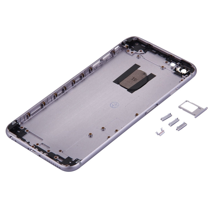 5 in 1 for iPhone 6s Plus (Back Cover + Card Tray + Volume Control Key + Power Button + Mute Switch Vibrator Key) Full Assembly Housing Cover(Grey) - iPhone 6S/6S Plus Parts by PMC Jewellery | Online Shopping South Africa | PMC Jewellery