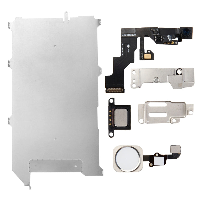 6 in 1 for iPhone 6s Plus LCD Repair Accessories Part Set(White) - iPhone 6S/6S Plus Parts by PMC TechLife | Online Shopping South Africa | PMC TechLife