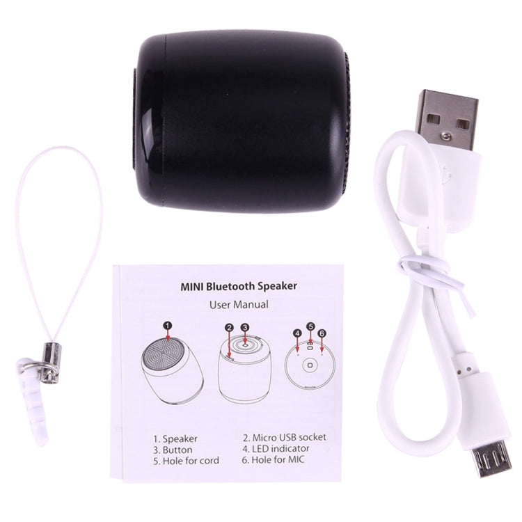 A1 Mini Bluetooth Speaker, Support Hands-free Call & Photo Remote Shutter & TWS Function(Black) - Mini Speaker by PMC Jewellery | Online Shopping South Africa | PMC Jewellery