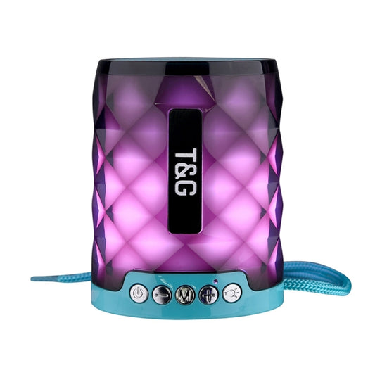 T&G TG155 Bluetooth 4.2 Mini Portable Wireless Bluetooth Speaker with Colorful Lights(Green) - Mini Speaker by T&G | Online Shopping South Africa | PMC Jewellery | Buy Now Pay Later Mobicred