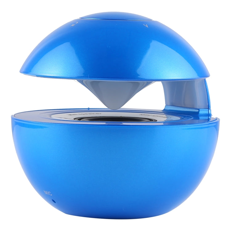 BT-118 Mini Wireless Bluetooth Speaker with Breathing Light, Support Hands-free / TF Card / AUX(Blue) - Mini Speaker by PMC Jewellery | Online Shopping South Africa | PMC Jewellery