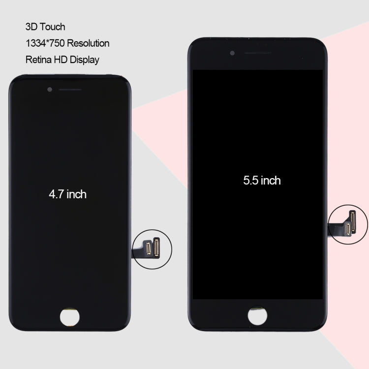 Original LCD Screen for iPhone 7 with Digitizer Full Assembly (White) - free shipping - PMC TechLife - Order now!