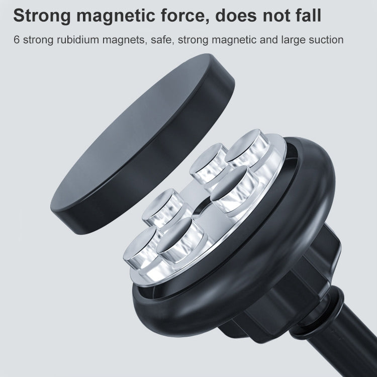 Universal Magnetic Retractable Rotating Car Mobile Phone Holder - free shipping - PMC TechLife - Order now!