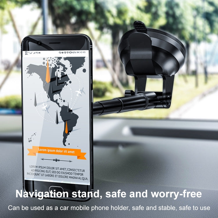 Universal Magnetic Retractable Rotating Car Mobile Phone Holder - free shipping - PMC TechLife - Order now!
