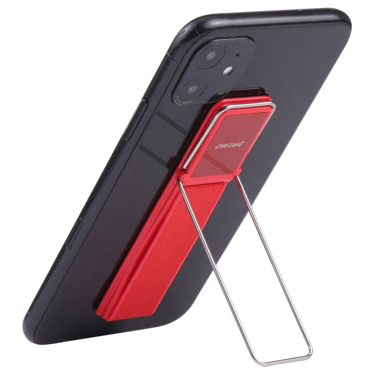 cmzwt CPS-030 Adjustable Folding Magnetic Mobile Phone Holder Bracket with Grip (Red) - Hand-Sticking Bracket by PMC TechLife | Online Shopping South Africa | PMC TechLife