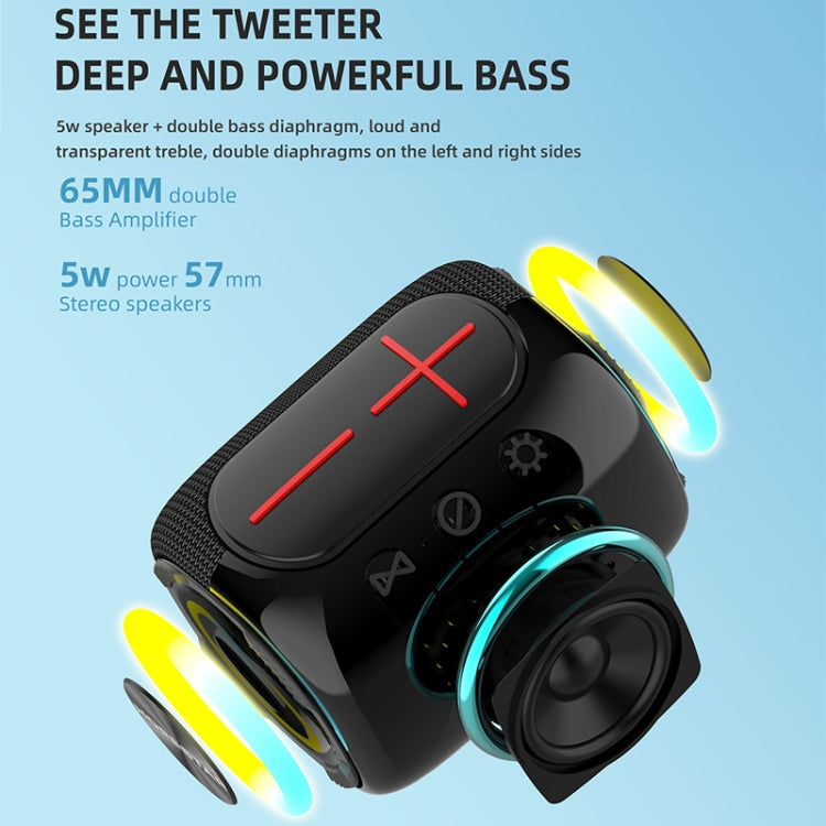 HOPESTAR P32mini TWS Waterproof Wireless Bluetooth Speaker (Blue) - Waterproof Speaker by HOPESTAR | Online Shopping South Africa | PMC Jewellery | Buy Now Pay Later Mobicred