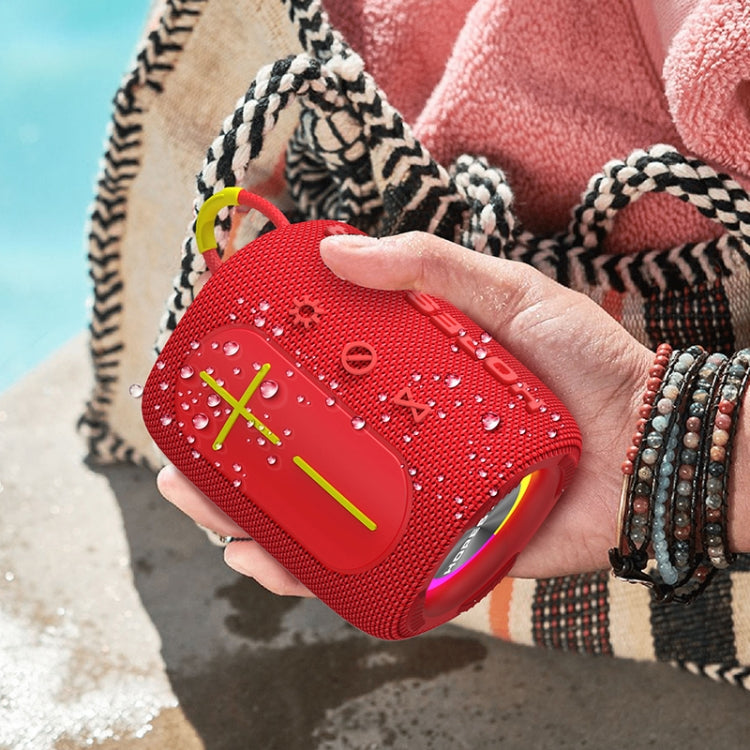 HOPESTAR P32mini TWS Waterproof Wireless Bluetooth Speaker (Red) - Waterproof Speaker by HOPESTAR | Online Shopping South Africa | PMC Jewellery