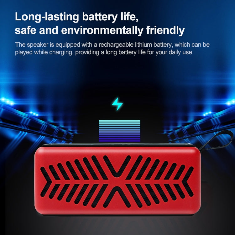 EBS-039 Portable Retro Card Single Speaker Mini Wireless Bluetooth Speaker (Orange) - Mini Speaker by PMC Jewellery | Online Shopping South Africa | PMC Jewellery