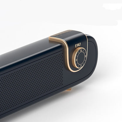 EWA L102 Classic Style Retro Bluetooth Wireless Speaker, Support TF/AUX(Black) - Desktop Speaker by EWA | Online Shopping South Africa | PMC Jewellery | Buy Now Pay Later Mobicred