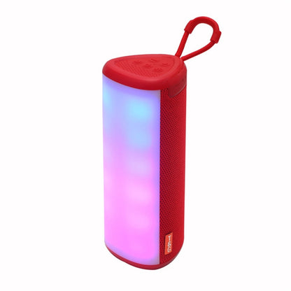 T&G TG357 Portable Wireless Bluetooth Speaker Outdoor Subwoofer with RGB Colorful Light & TWS(Red) - Desktop Speaker by T&G | Online Shopping South Africa | PMC Jewellery