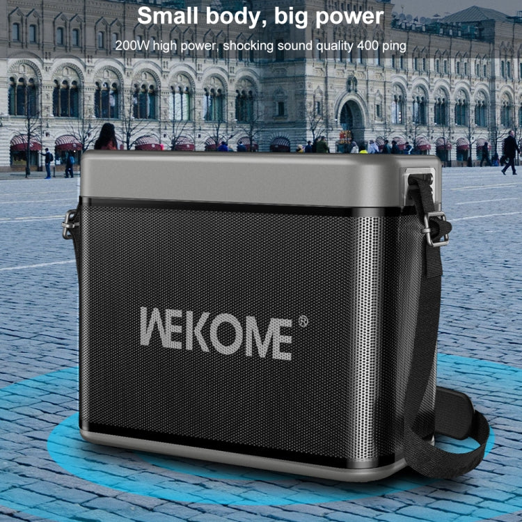 WEKOME D41 200W Outdoor Portable Strap Bluetooth Speaker - free shipping - PMC TechLife - Order now!