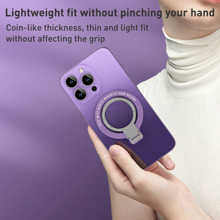 Ultra-thin Metal Phone Holder (Gold) - Ring Holder by PMC TechLife | Online Shopping South Africa | PMC TechLife