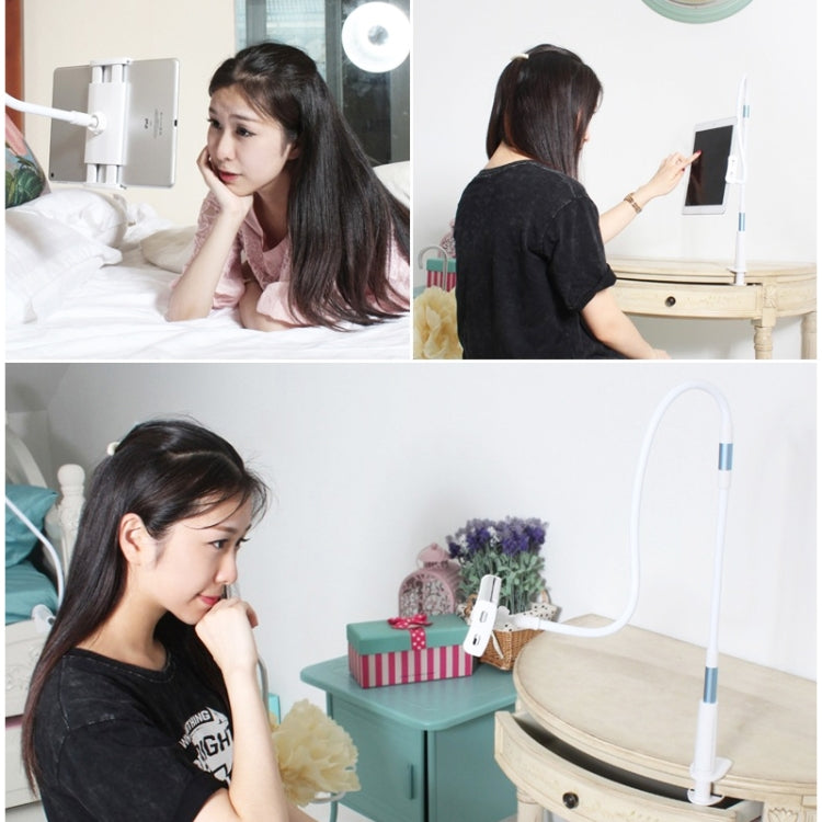 UBN-30 Classic Style Universal 360 Degrees Rotating Detachable Two-stage Lazy Bracket Mobile Phone / Tablet Desktop Bracket with Bilateral Pull Chuck (Black) - free shipping - PMC TechLife - Order now!