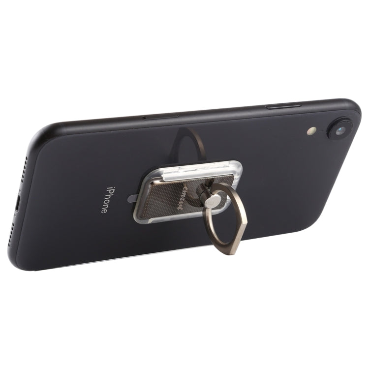 CPS-013 360 Degrees Rotate Freely Removable Magnetic Ring Stand Phone Holder, Support Wireless Charging(Black) - Ring Holder by PMC TechLife | Online Shopping South Africa | PMC TechLife