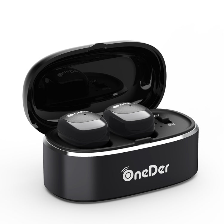 Oneder W11 True TWS Wireless Bluetooth Earphones Earbuds Stereo Headset(Black) - TWS Earphone by OneDer | Online Shopping South Africa | PMC Jewellery