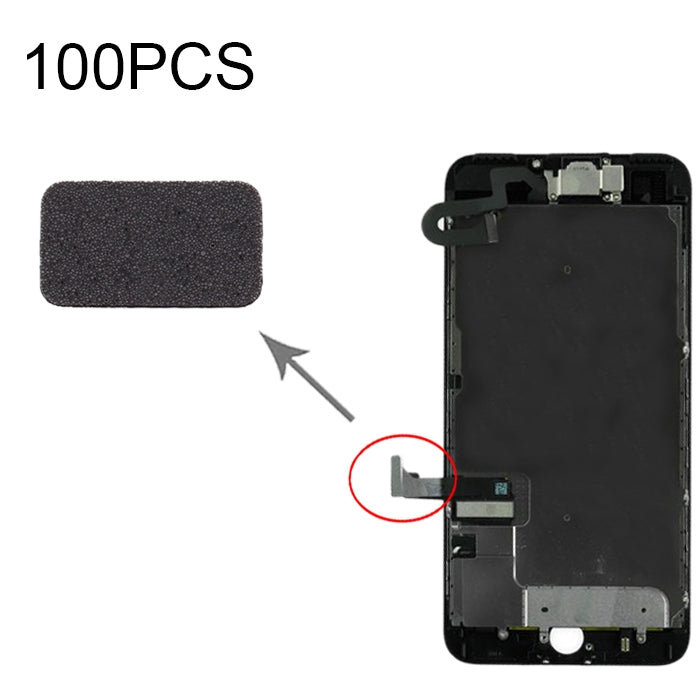 100 PCS LCD Display Flex Cable Cotton Pads for iPhone 7 Plus - Others by PMC Jewellery | Online Shopping South Africa | PMC Jewellery