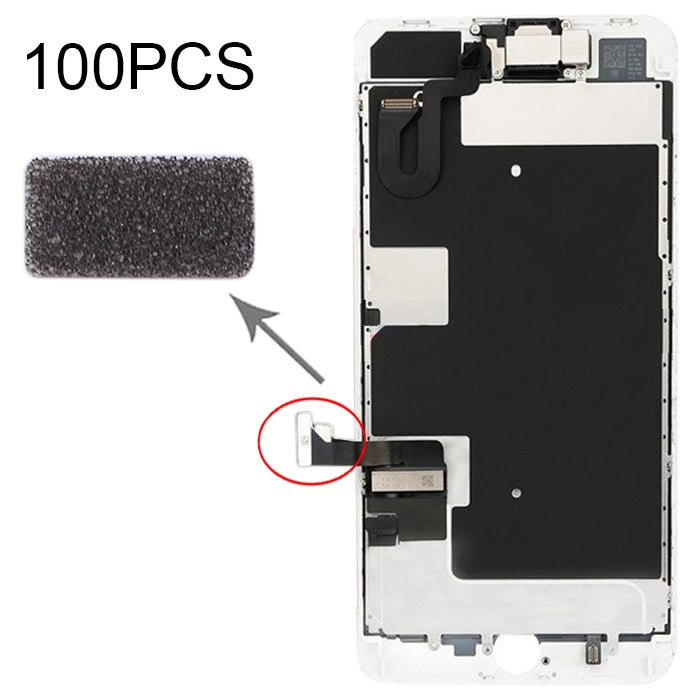 100 PCS LCD Display Stick Cotton Pads for iPhone 8 - Others by PMC TechLife | Online Shopping South Africa | PMC TechLife