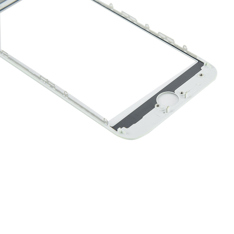 Front Screen Outer Glass Lens with Front LCD Screen Bezel Frame & OCA Optically Clear Adhesive for iPhone 8(White) - free shipping - PMC TechLife - Order now!