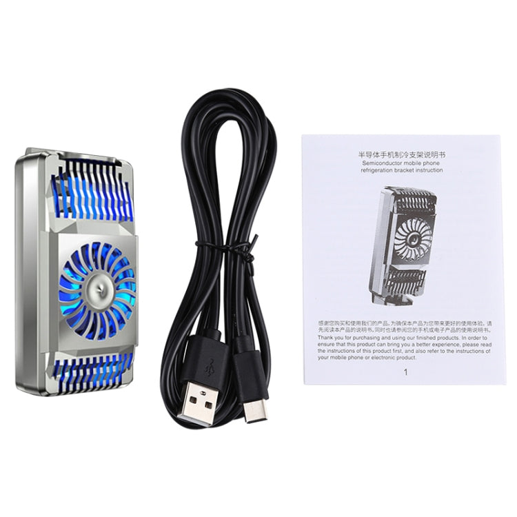 AH-101 Semiconductor Mobile Phone Cooling Bracket(Silver) - Cooling Fan Radiator by PMC TechLife | Online Shopping South Africa | PMC TechLife