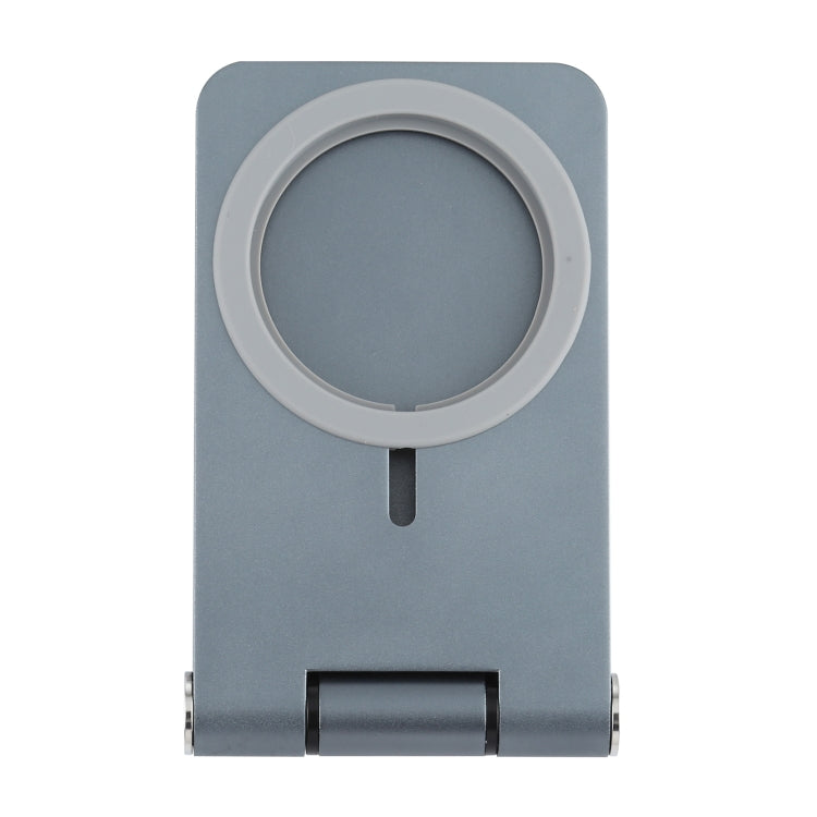 C29 Foldable Metal Bracket for MagSafe Magnetic Wireless Charger (Black) - Desktop Holder by PMC TechLife | Online Shopping South Africa | PMC TechLife