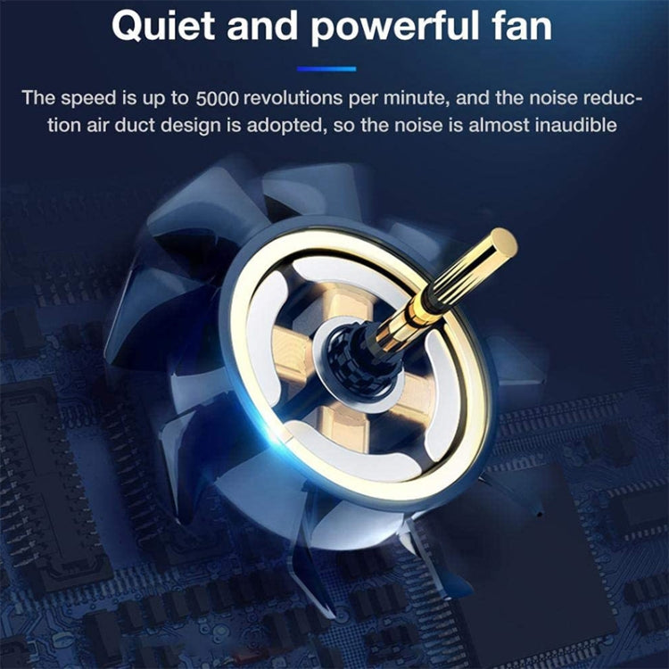 MB-F3 Mobile Phone Live Broadcast Gaming Semiconductor Radiator Back Clamp Cooling Fan - Cooling Fan Radiator by PMC TechLife | Online Shopping South Africa | PMC TechLife