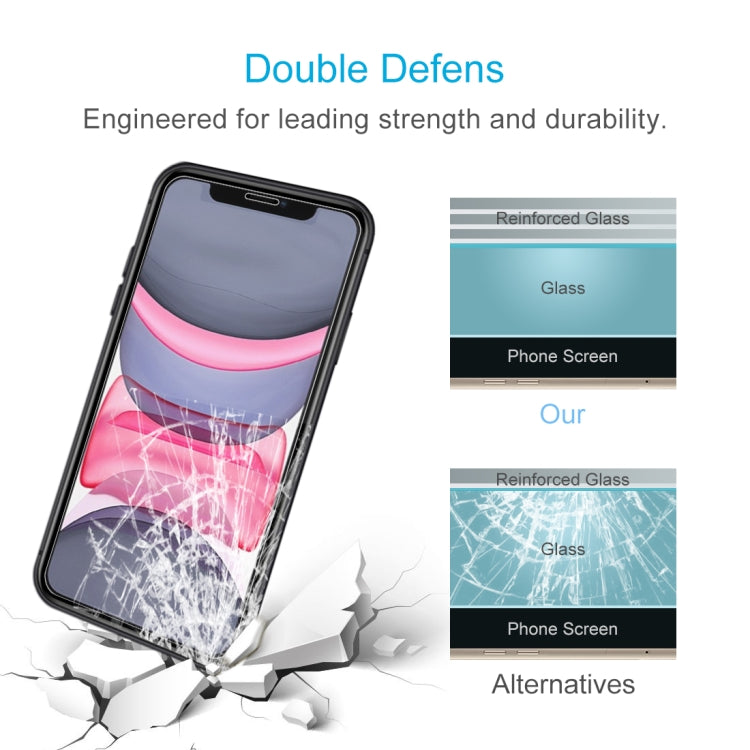 For iPhone 11 / XR 10pcs 0.26mm 9H 2.5D Tempered Glass Film - free shipping - PMC TechLife - Order now!