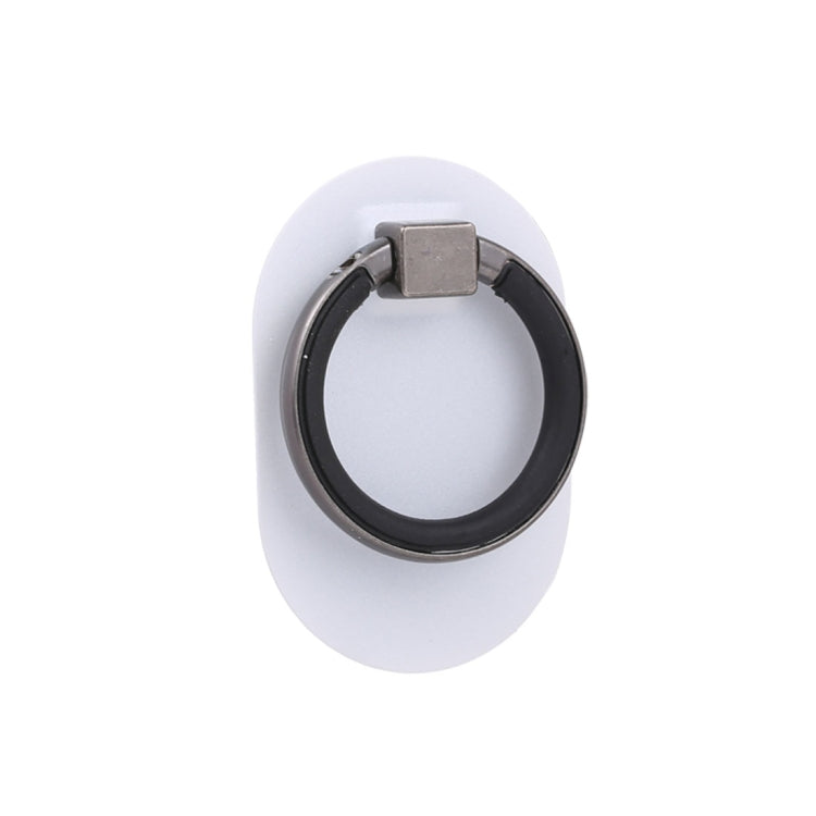 Universal Phone Adhesive Metal Plate 360 Degree Rotation Stand Finger Grip Ring Holder(White) - Ring Holder by PMC Jewellery | Online Shopping South Africa | PMC Jewellery