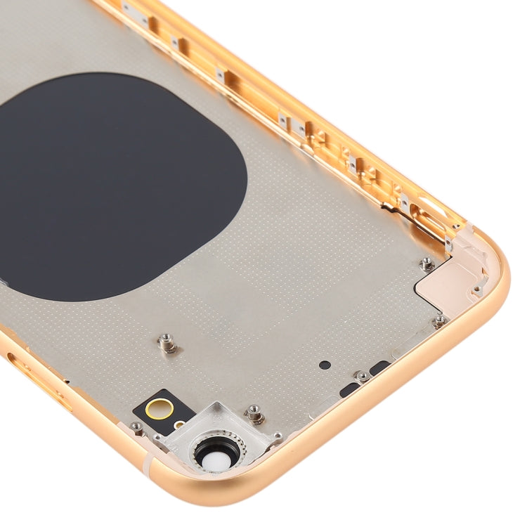Back Housing Cover with Camera Lens & SIM Card Tray & Side Keys for iPhone XR(Yellow) - Back Cover by PMC TechLife | Online Shopping South Africa | PMC TechLife
