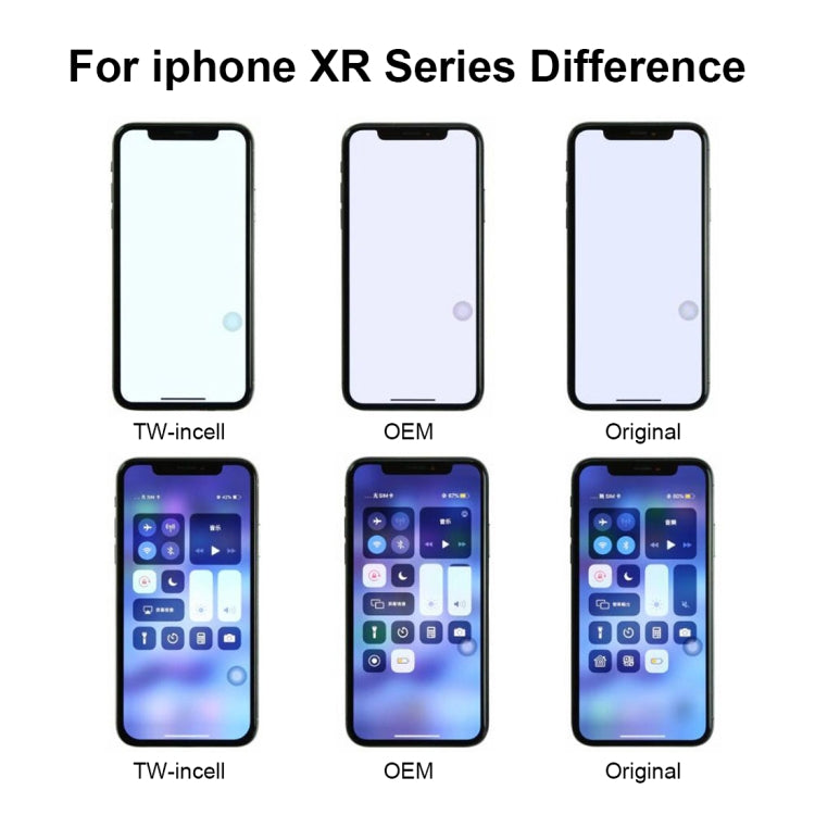 JK TFT LCD Screen for iPhone XR with Digitizer Full Assembly(Black) - LCD Related Parts by JK | Online Shopping South Africa | PMC TechLife | Buy Now Pay Later Mobicred