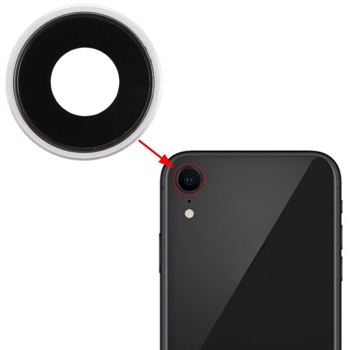 Back Camera Bezel with Lens Cover for iPhone XR(White) - free shipping - PMC TechLife - Order now!