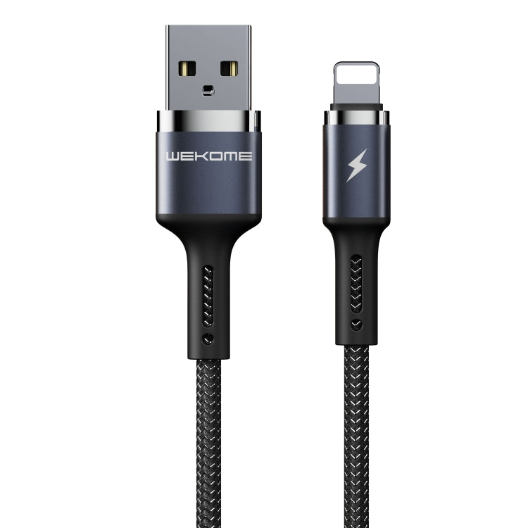 WK WDC-128 3A 8 Pin Kingkong Enjoy Version Charging Data Cable, Length: 1m(Black) - Normal Style Cable by WK | Online Shopping South Africa | PMC Jewellery