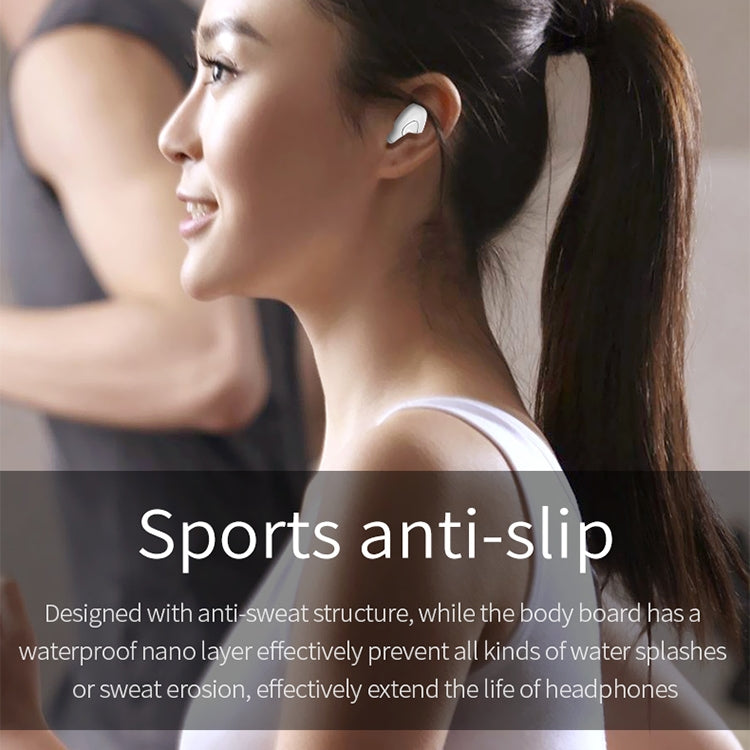 YX01 Sweatproof Bluetooth 4.1 Wireless Bluetooth Earphone, Support Memory Connection & HD Call (White) - Bluetooth Earphone by PMC TechLife | Online Shopping South Africa | PMC TechLife