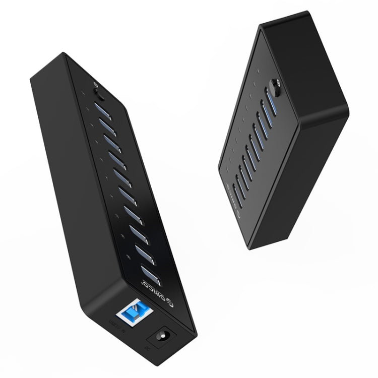 ORICO P10-U3-V1 10 USB 3.0 Ports HUB, Specification: EU Plug - USB HUB by ORICO | Online Shopping South Africa | PMC Jewellery | Buy Now Pay Later Mobicred