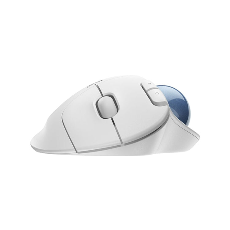Logitech ERGO M575 Creative Wireless Trackball Mouse (White) - Wireless Mice by Logitech | Online Shopping South Africa | PMC Jewellery