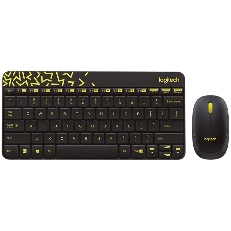 Logitech MK240 Nano Wireless Keyboard and Mouse Set(Black) - Wireless Keyboard by Logitech | Online Shopping South Africa | PMC TechLife | Buy Now Pay Later Mobicred