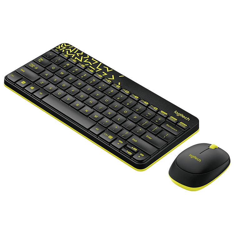 Logitech MK240 Nano Wireless Keyboard and Mouse Set(Black) - Wireless Keyboard by Logitech | Online Shopping South Africa | PMC TechLife | Buy Now Pay Later Mobicred