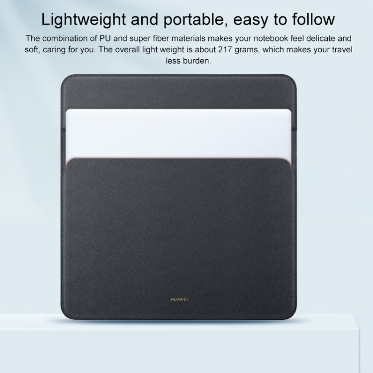 HUAWEI Leather Protective Bag for MateBook X 13 inch Laptop (Grey) - free shipping - PMC TechLife - Order now!