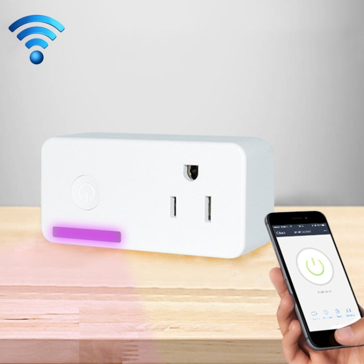 10A WiFi 2.4GHz APP Remote Control Timing Smart Socket Works with Alexa & Google Home, AC 110-250V, US Plug - Smart Socket by PMC Jewellery | Online Shopping South Africa | PMC Jewellery