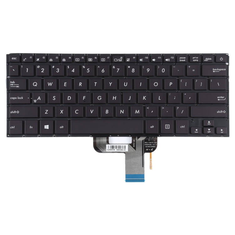 For Asus Zenbook RX410U RX310 UX310 UX310UA US Version Keyboard with Backlight - Replacement Keyboards by PMC TechLife | Online Shopping South Africa | PMC TechLife