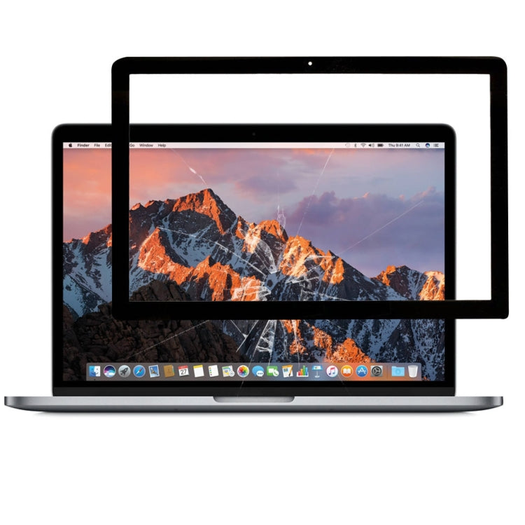 Front Screen Outer Glass Lens for Macbook Pro A1278(Black) - free shipping - PMC TechLife - Order now!