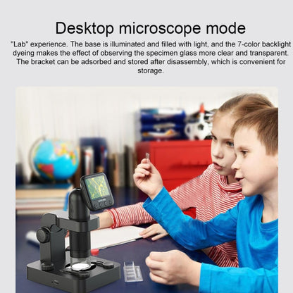 APEXEL MS003 Outdoor Portable HD Digital Microscope with Base - Digital Microscope by APEXEL | Online Shopping South Africa | PMC Jewellery | Buy Now Pay Later Mobicred