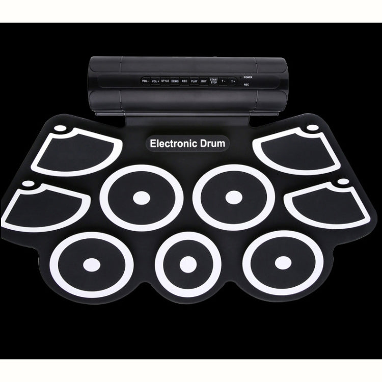 MD760 USB Electronic Drum Percussion Thicken Silicone Hand Roll Drum - Percussion Instruments by PMC TechLife | Online Shopping South Africa | PMC TechLife