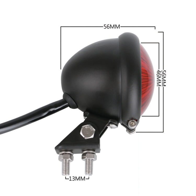 Speedpark 12V Motorcycle Modified Tail Light Brake Light for Harley(Black) - free shipping - PMC TechLife - Order now!