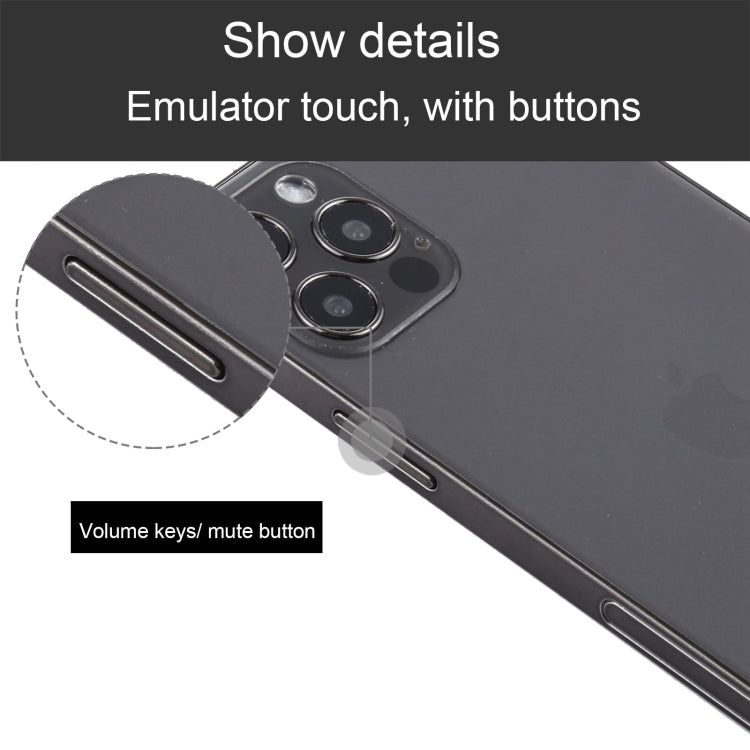 For iPhone 12 Pro Black Screen Non-Working Fake Dummy Display Model(Grey) - For iPhone & iPad by PMC TechLife | Online Shopping South Africa | PMC TechLife | Buy Now Pay Later Mobicred