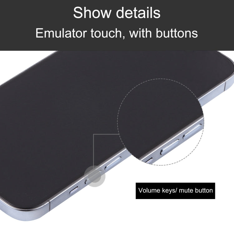 For iPhone 13 Pro Black Screen Non-Working Fake Dummy Display Model (Sierra Blue) - For iPhone & iPad by PMC TechLife | Online Shopping South Africa | PMC TechLife