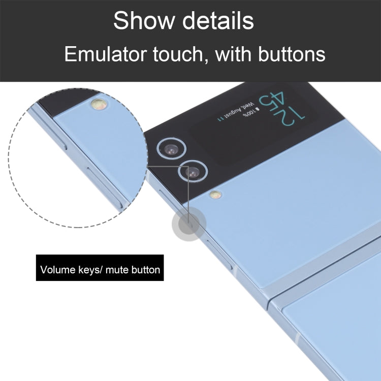 For Samsung Galaxy Z Flip4 Color Screen Non-Working Fake Dummy Display Model (Blue) - free shipping - PMC TechLife - Order now!